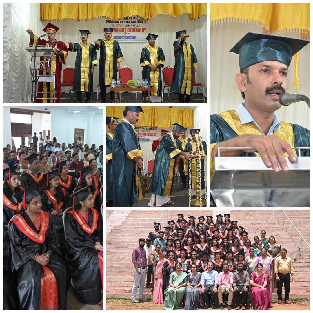 Passing Out Ceremony 2025 - Dept. of Pharmaceutical Sciences , Puthuppally
